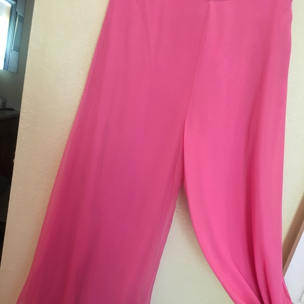 NWT. PINK ST JOHN PALLAZZO PANTS